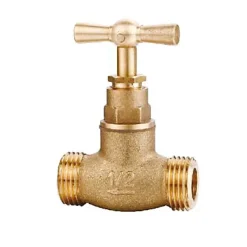 Robinet d'arrêt Mâle / Mâle 15/21-Diall Hot