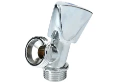 Robinet simple de machine à laver 1/2 3/4 Luxe tête laiton chromé - - B01-RMLZ^Garis Discount