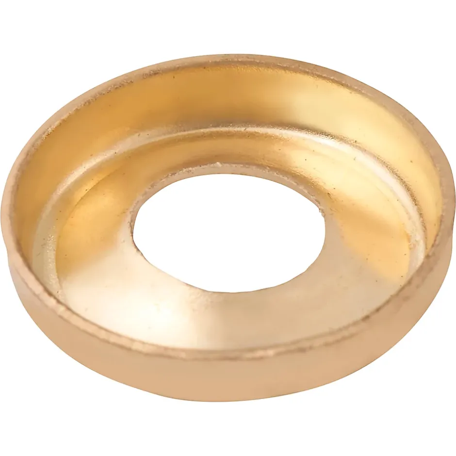 Rondelles cuvettes en laiton ø 6mm - 25 pièces-Diall Clearance