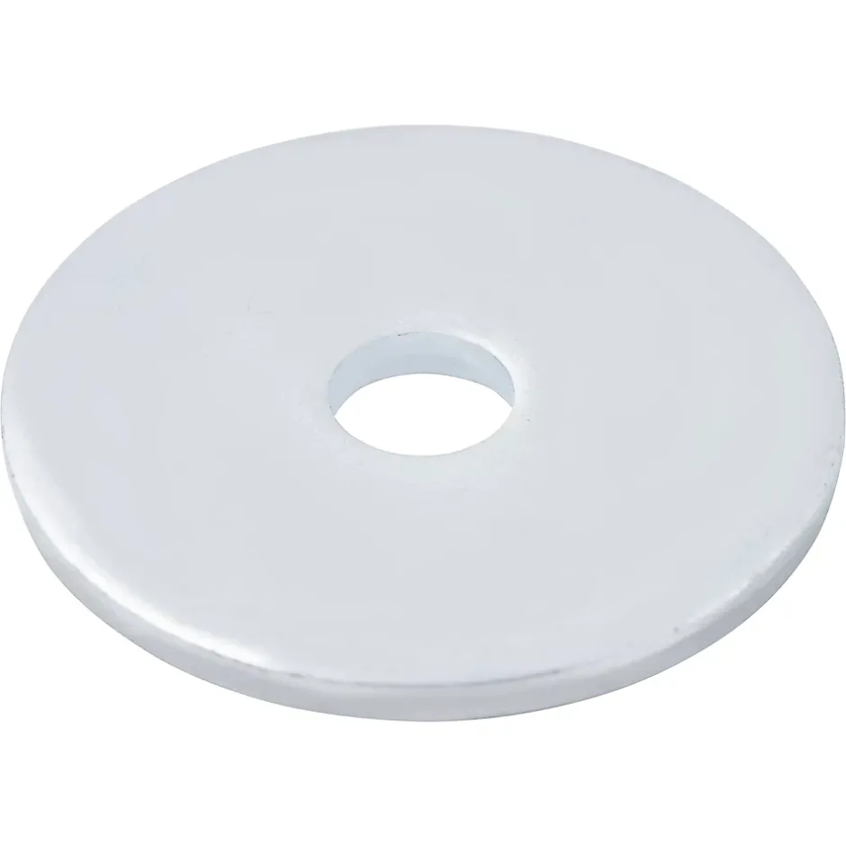 Rondelles plates larges de réparation en acier au carbone ø 6mm - 10 pièces-Diall Clearance