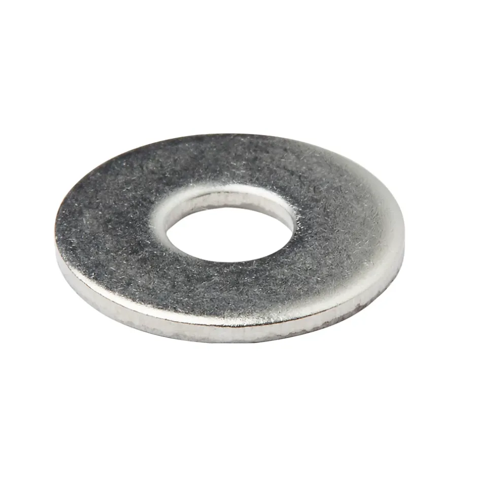 Rondelles plates larges en inox ø 8mm - 10 pièces-Diall Discount