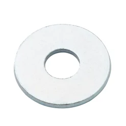 Rondelles plates larges en acier au carbone ø 8mm - 10 pièces-Diall New