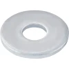 Rondelles plates larges en acier au carbone ø 3mm - 10 pièces-Diall Discount