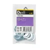 Rondelles plates moyennes en acier au carbone ø 12mm - 20 pièces-Diall Clearance