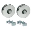 Roue 125mm R-groove avec 2 BB & 30x40 Gate guides in bracket x2-Parnells Hot