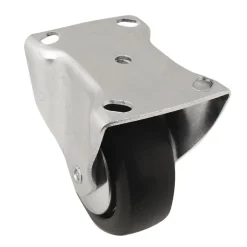 Roulette fixe ø6.47 cm,40 kg Caoutchouc thermoplastique (TPR)^