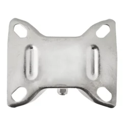 Roulette fixe noire ø12.5 cm, charge max 100 kg- Discount