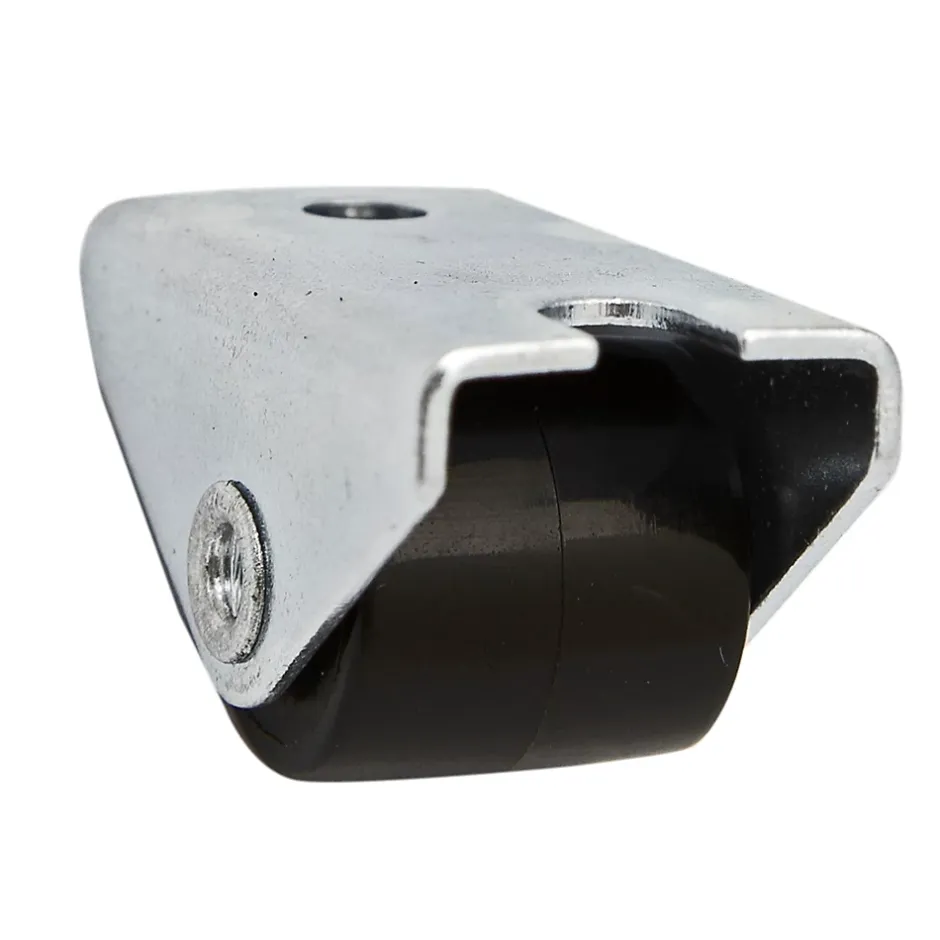 Roulette fixe noire ø1.5 cm, charge max 8 kg- Online