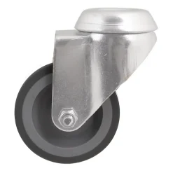 Roulette pivotante ø6.1 cm,50 kg Caoutchouc thermoplastique (TPR)-