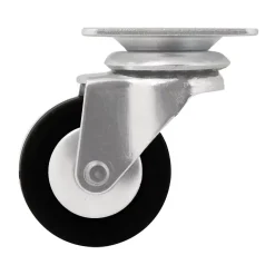 Roulette pivotante ø6.08 cm,35 kg Caoutchouc thermoplastique (TPR)- Outlet