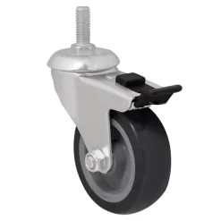 Roulette pivotante ø7.5 cm,55 kg Caoutchouc thermoplastique (TPR)- Sale