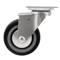 Roulette pivotante grise ø7.5 cm, charge max 60 kg^ Hot