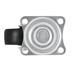 Roulette pivotante noire ø4.1 cm, charge max 20 kg^ Online