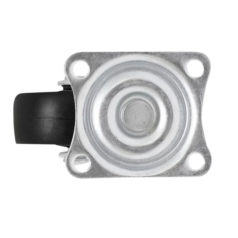 Roulette pivotante noire ø4.1 cm, charge max 20 kg^ Online