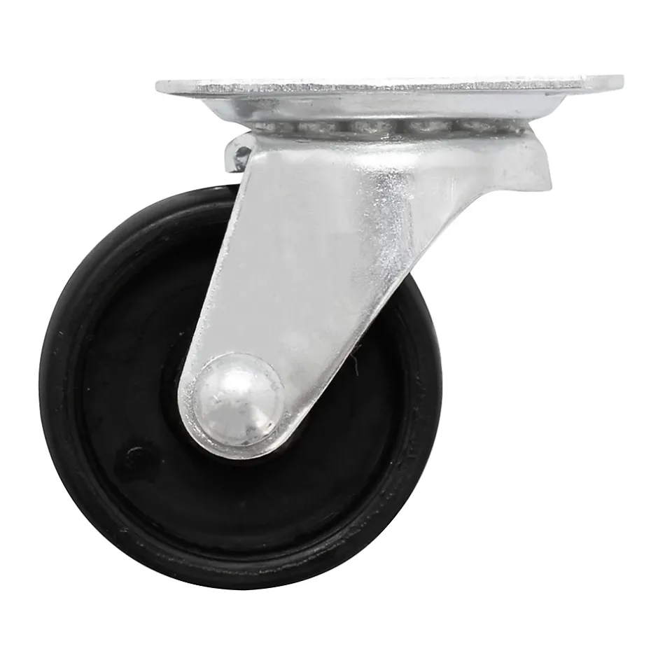 Roulette pivotante noire ø4.1 cm, charge max 20 kg^ Online