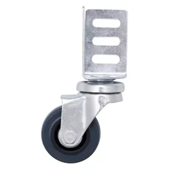 Roulette pivotante noire ø4.9 cm, charge max 35 kg^ Hot