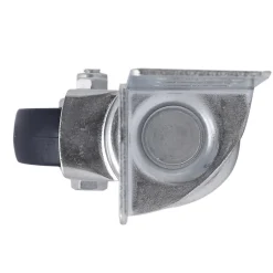 Roulette pivotante noire ø4.9 cm, charge max 35 kg^ Hot