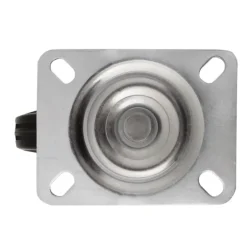 Roulette pivotante noire ø12.5 cm, charge max 100 kg^