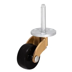 Roulette pivotante nylon ø2.95 cm,10 kg- Best