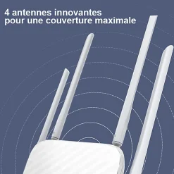 Routeur / Point d'accès WiFi 5 bi-bande AC1200 Mbps-TP-Link Best