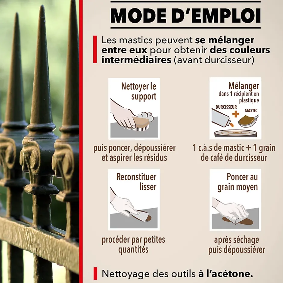 Répare métal standard 500 ml-Sintofer Discount