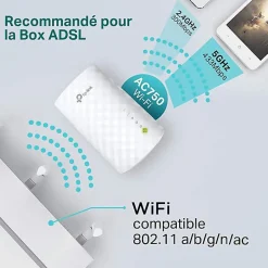 Répéteur WiFi bi-bande AC750 blanc-TP-link Hot