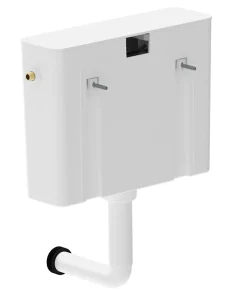 Réservoir WC 7.5L semi-bas simple touche, Tosca^Siamp Discount