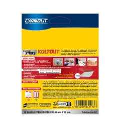 Ruban adhésif de fixation transparente Koltout - 10 pièces-Cyanolit Online