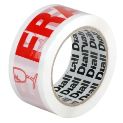 Ruban adhésif « Fragile » 50 mm x 66 m-Diall Outlet