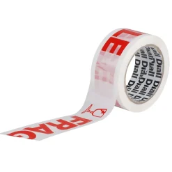 Ruban adhésif « Fragile » 50 mm x 66 m-Diall Outlet