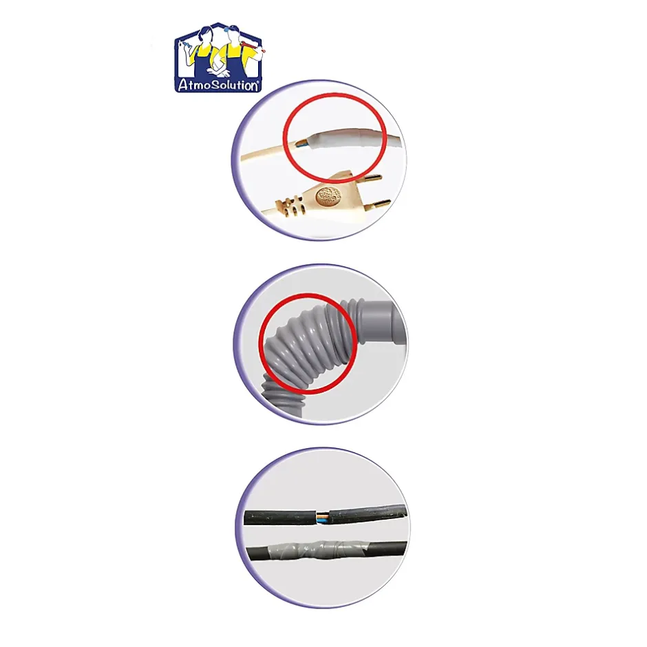 Ruban anti-fuite EXTREM TAPE Gris 25 mm x 3 m^Atmos Hot