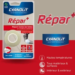 Ruban auto-amalgamant silicone Repar+-Cyanolit Best