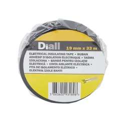 Ruban d'isolation électrique 19 mm x 33 m noir-Diall Sale