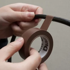 Ruban d'isolation électrique 19 mm x 33 m marron-Diall Outlet