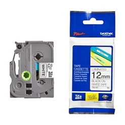 Ruban pour étiqueteuse TZE231 noir sur blanc 12 mm x 8 m-Brother Sale