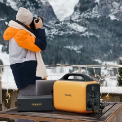 HE600 + 4 EB324 - Station Modulaire 600 W 1296 Wh avec Hot-Swap-Runhood Clearance