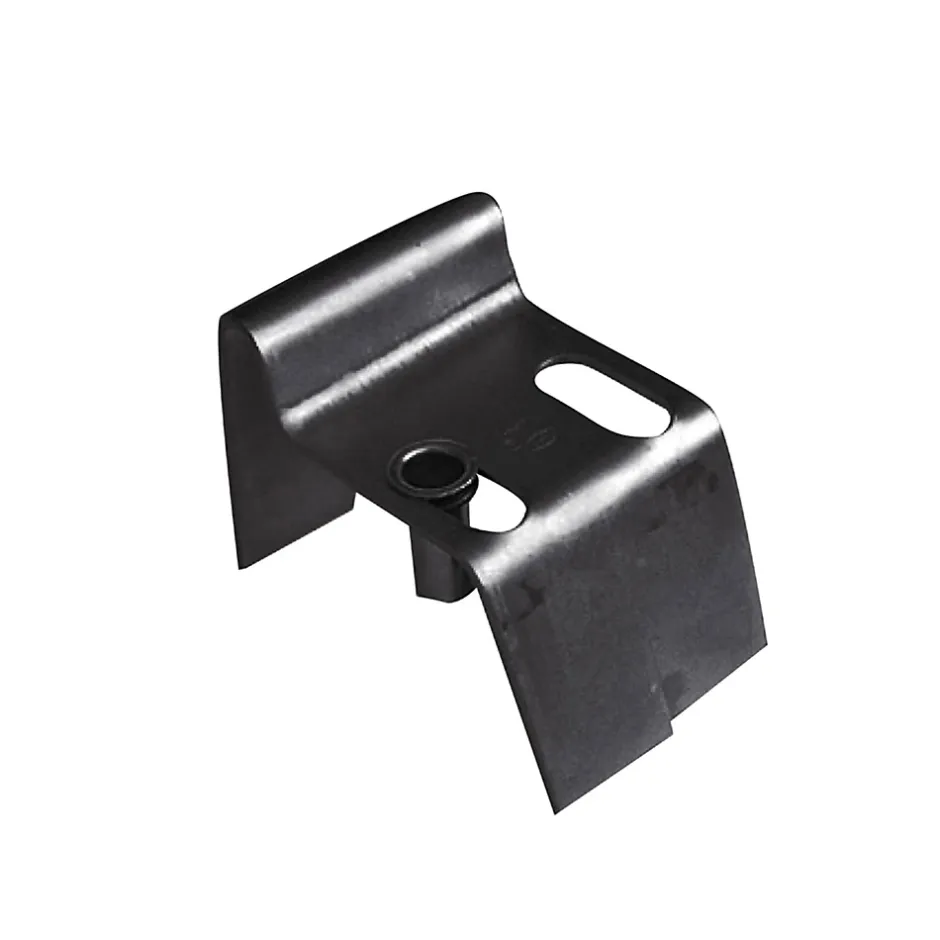 Sabot de portail à sceller réglable Afbat avec gâche noir^Afbat - Tb Industrie Sas New