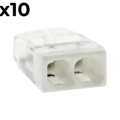Sachet de 10 bornes 2 entrées série 2273 -^Wago Hot
