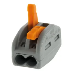 Sachet de 10 bornes 2 entrées série 222 --Wago Hot