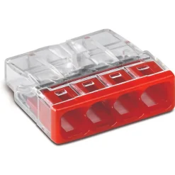 Sachet de 10 bornes 4 entrées série 2273 --Wago Sale