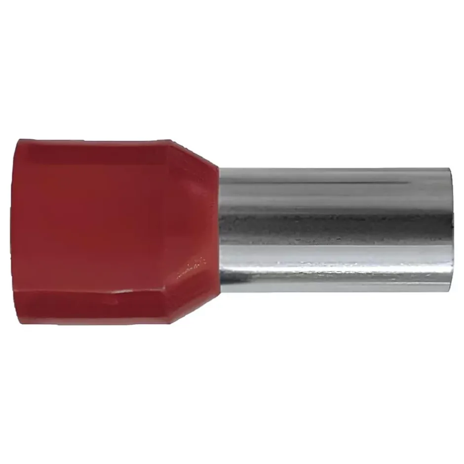 Sachet De 100 Embouts De Câblage Pour Fil Souple Section 35mm² - Rouge - Collerette Isolante-Arvi Outlet