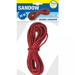 Sandow 20 mètres fin et souple (8 mm)^Terre Jardin New