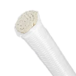Sandow élastique Blanc 20 mètres - Qualité PRO 9SW - Tendeur pour bâche de diamètre 9 mm^Tecplast