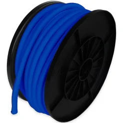 Sandow élastique Bleu 40 mètres - Qualité PRO 9SW - Tendeur pour bâche de diamètre 9 mm-Tecplast Clearance