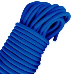 Sandow élastique Bleu 40 mètres - Qualité PRO 9SW - Tendeur pour bâche de diamètre 9 mm-Tecplast Clearance