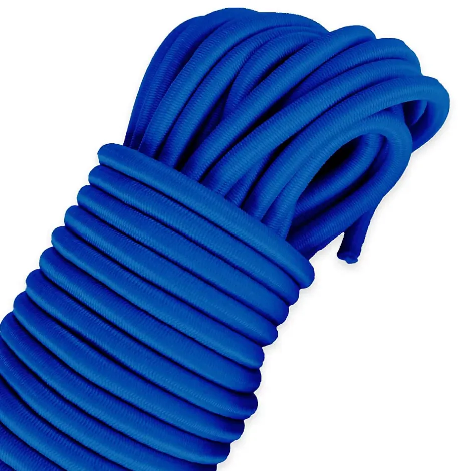 Sandow élastique Bleu 90 mètres - Qualité PRO 9SW - Tendeur pour bâche de diamètre 9 mm^Tecplast Clearance