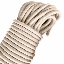 Sandow élastique Ivoire 30 mètres - Qualité PRO 9SW - Tendeur pour bâche de diamètre 9 mm-Tecplast