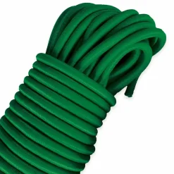 Sandow élastique Vert 15 mètres - Qualité PRO 9SW - Tendeur pour bâche de diamètre 9 mm-Tecplast Sale