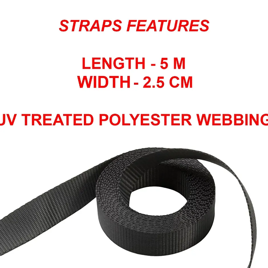 Sangle à cliquet avec crochet 5 mètres-Master Lock New