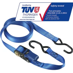 Sangle à cliquet avec crochets S 5 m x L, 25 mm-Master Lock Online